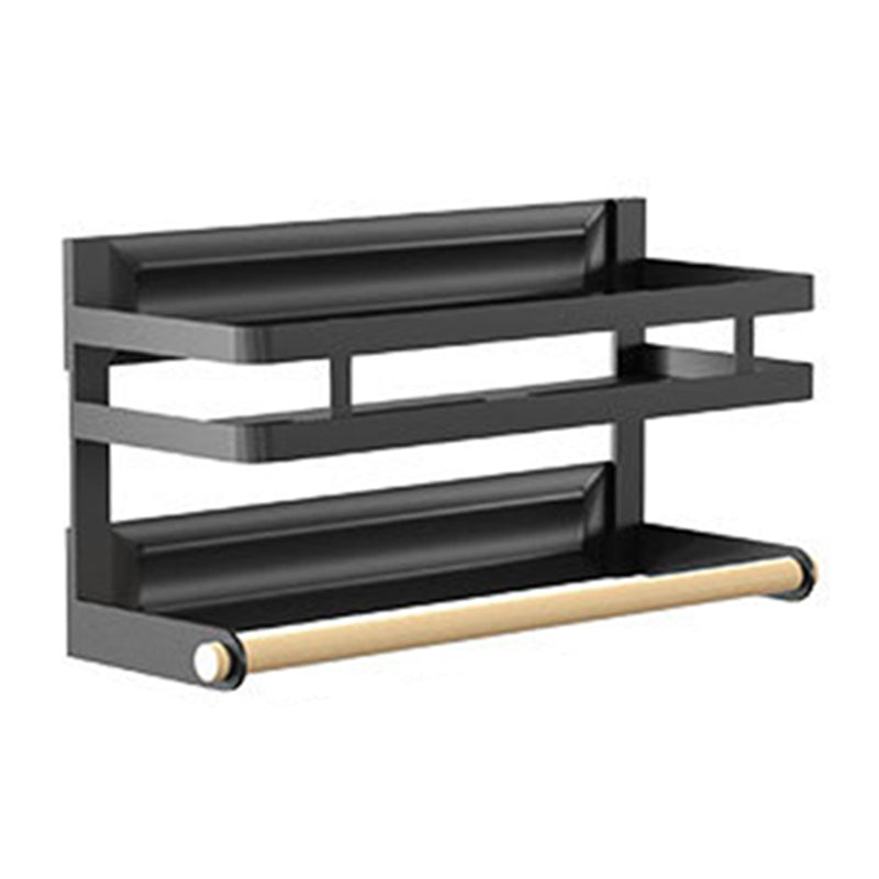 003XH-002 No-Drill Magnetic Storage Holder for Refrigerator, Kitchen Storage Rack, Wrap Dispenser, Towel Holder 003XH-002 No-Drill Magnetic Storage Holder for Refrigerator, Kitchen Storage Rack, Wrap Dispenser, Towel Holder